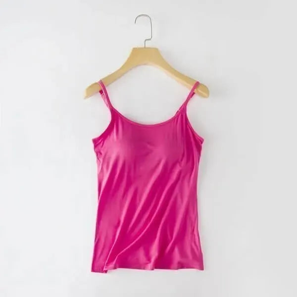 🔥Buy 2 get free shipping - Tank With Built-In Bra