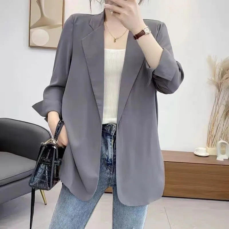 French Chiffon Suit Jacket for Women (Buy 2 free shipping)