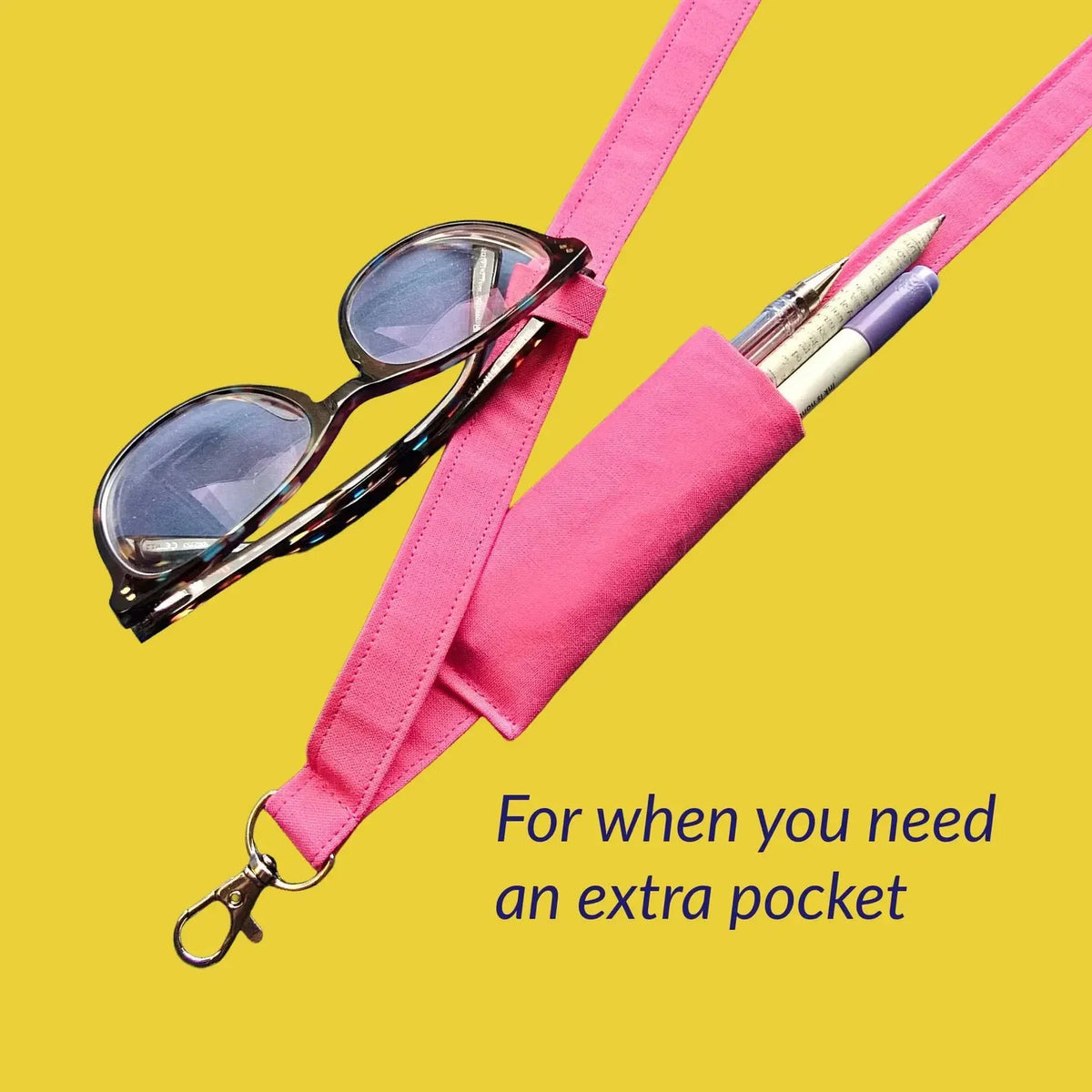 🔥 HOT SALE 🔥👩‍🏫NEW UPGRADED Plain Fabric Pen Lanyards