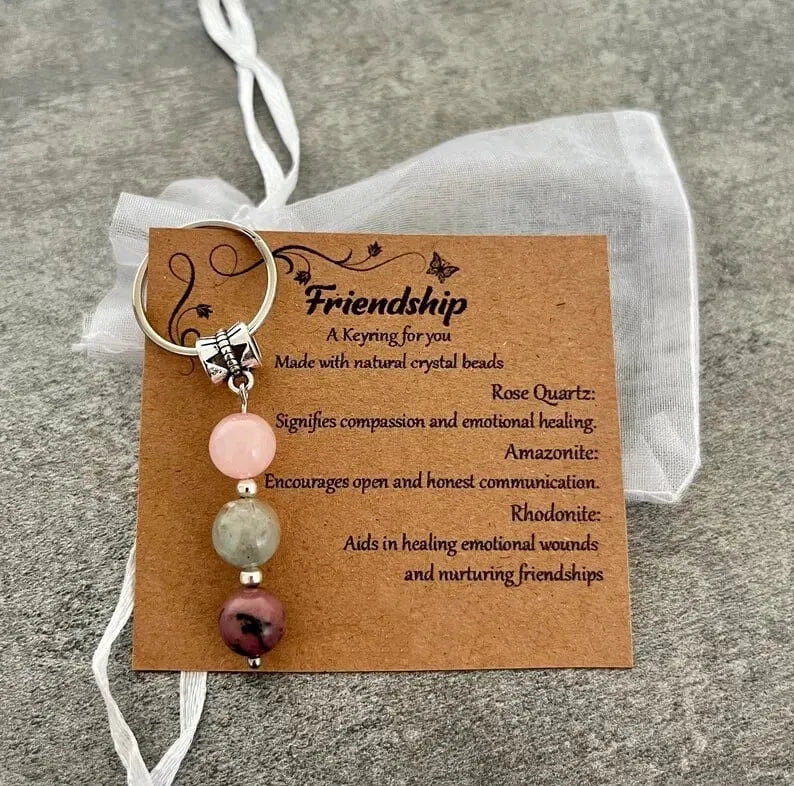 🔥LAST DAY 50% OFF - 🌟Natural crystal keychain 🌟