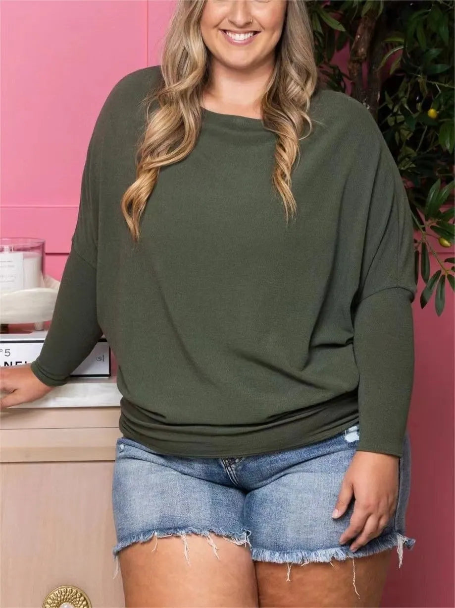 New Boatneck Dolman Top (Buy 2 Free Shipping)