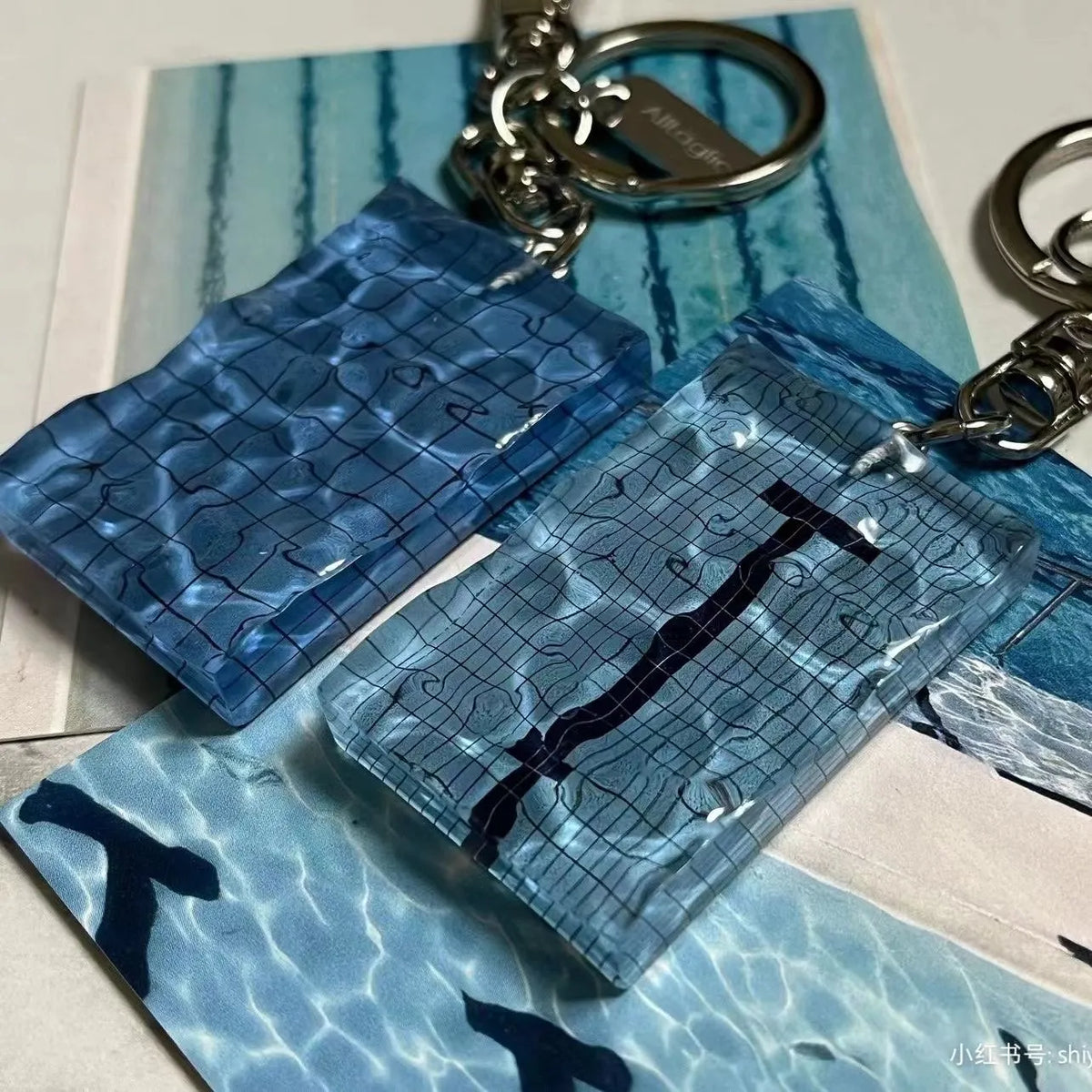 Limited edition 💦 Water ripple keychain