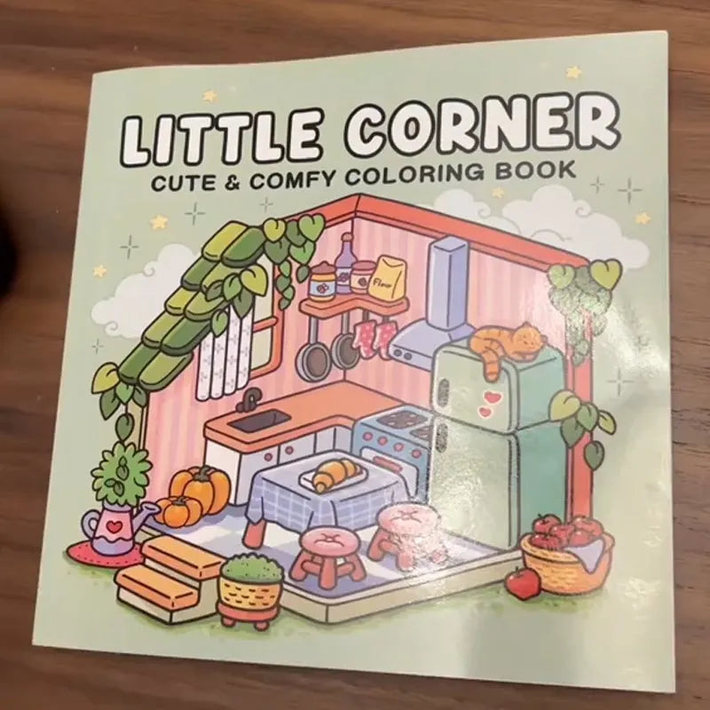 Little Cozy Corner Coloring Book For Adults and Teens