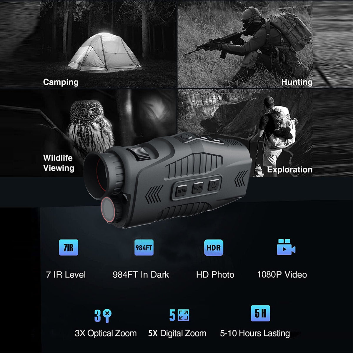 Pro Night Vision Monocular