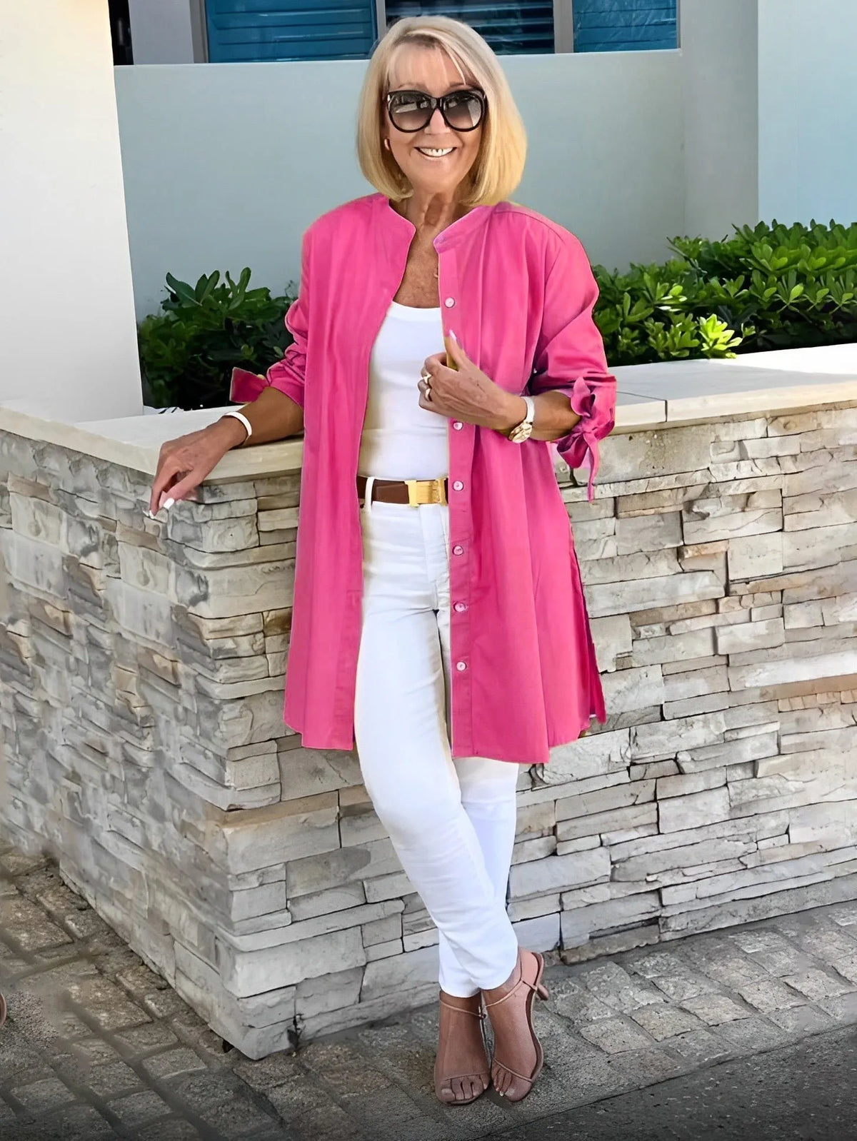 💥NEW ARRIVALS💥Solid Color Long  Shirt Jackets FOR Women