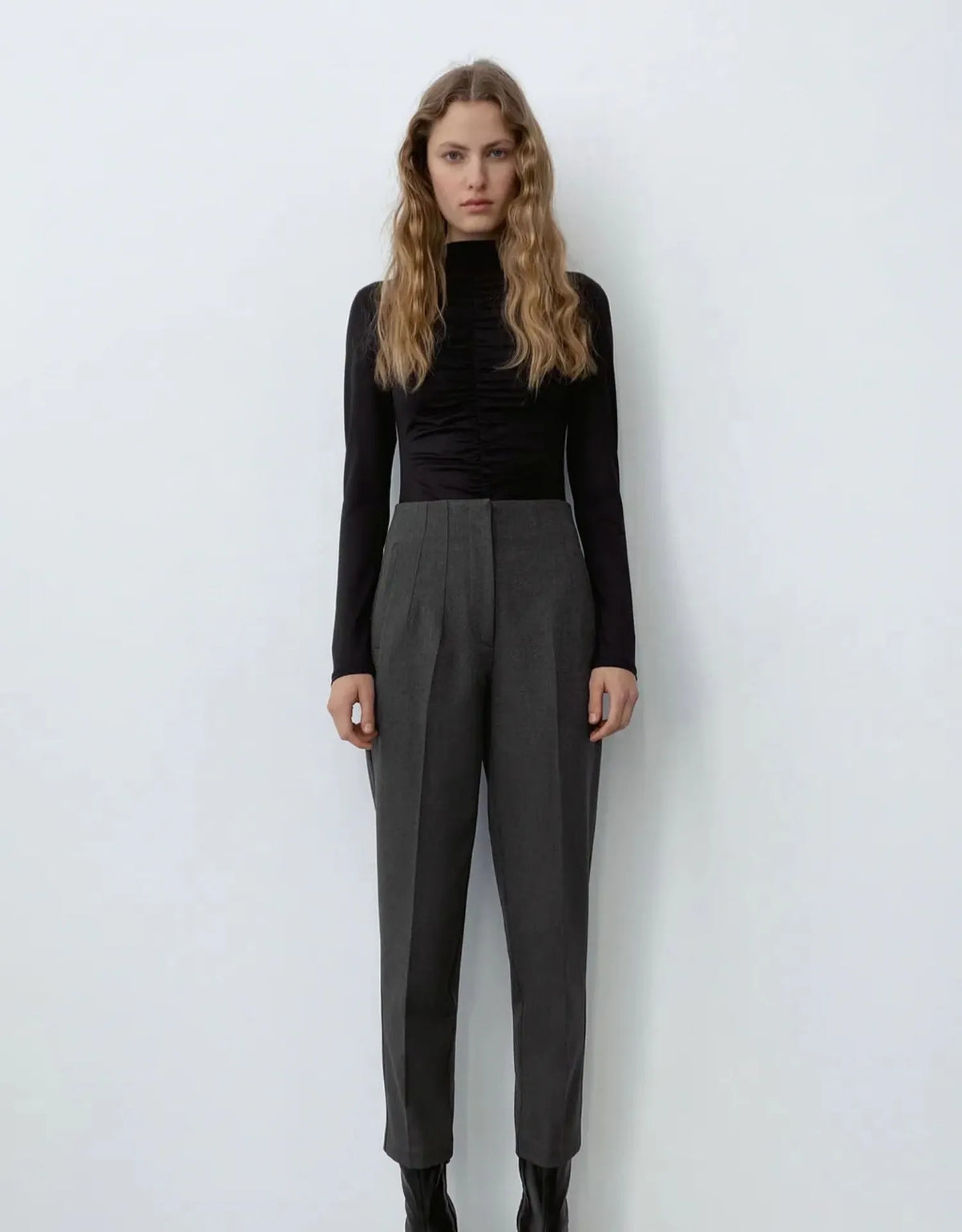 🔥LAST DAY PROMOTION🔥 -50% OFF 💁‍♀️ Tailored Pleat High Waist Pants