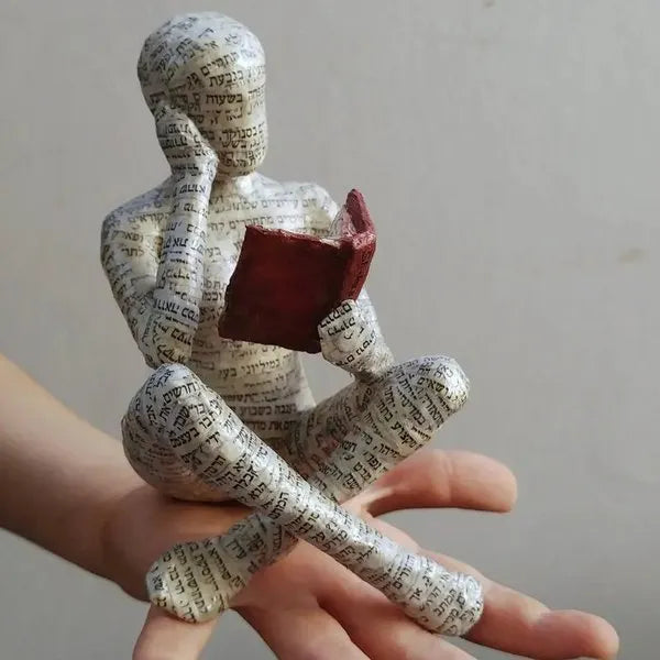 Reading woman