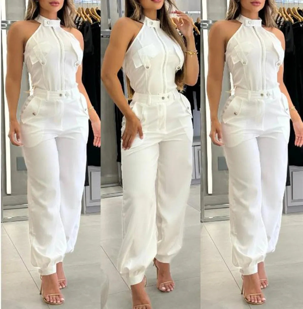 Two piece neck hanging workwear set
