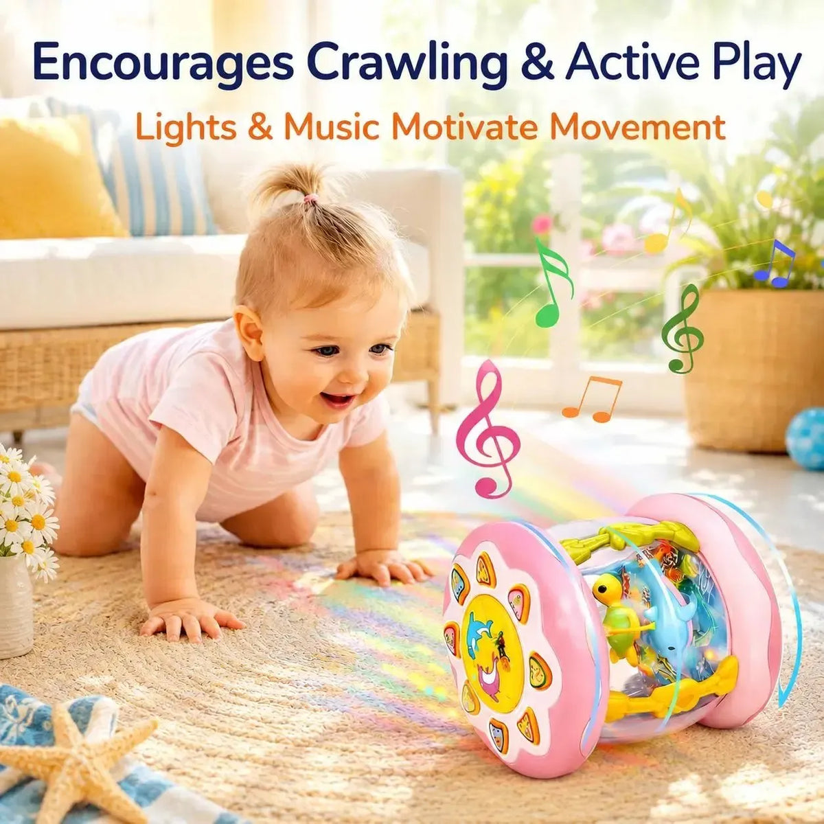 2026 Hot Sale🐥 Baby Musical Duck Toy with Lights