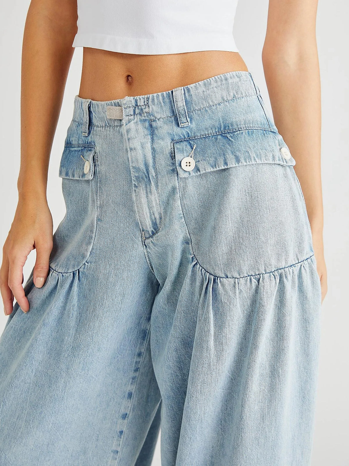 Lotus Tube Jeans(BUY 2 FREE SHIPPING)