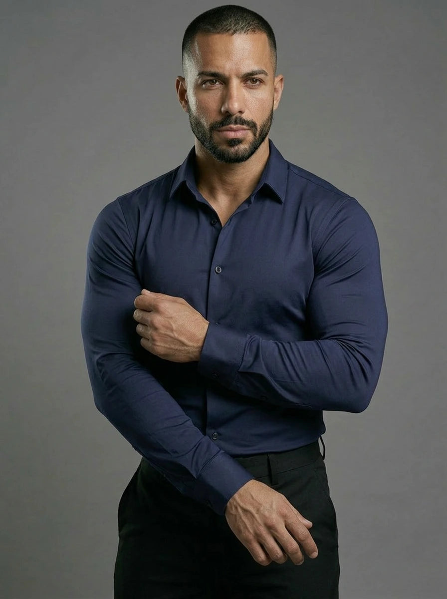 Muscle Dress Shirt