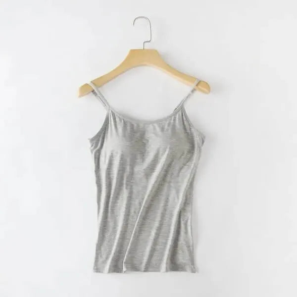 🔥Buy 2 get free shipping - Tank With Built-In Bra