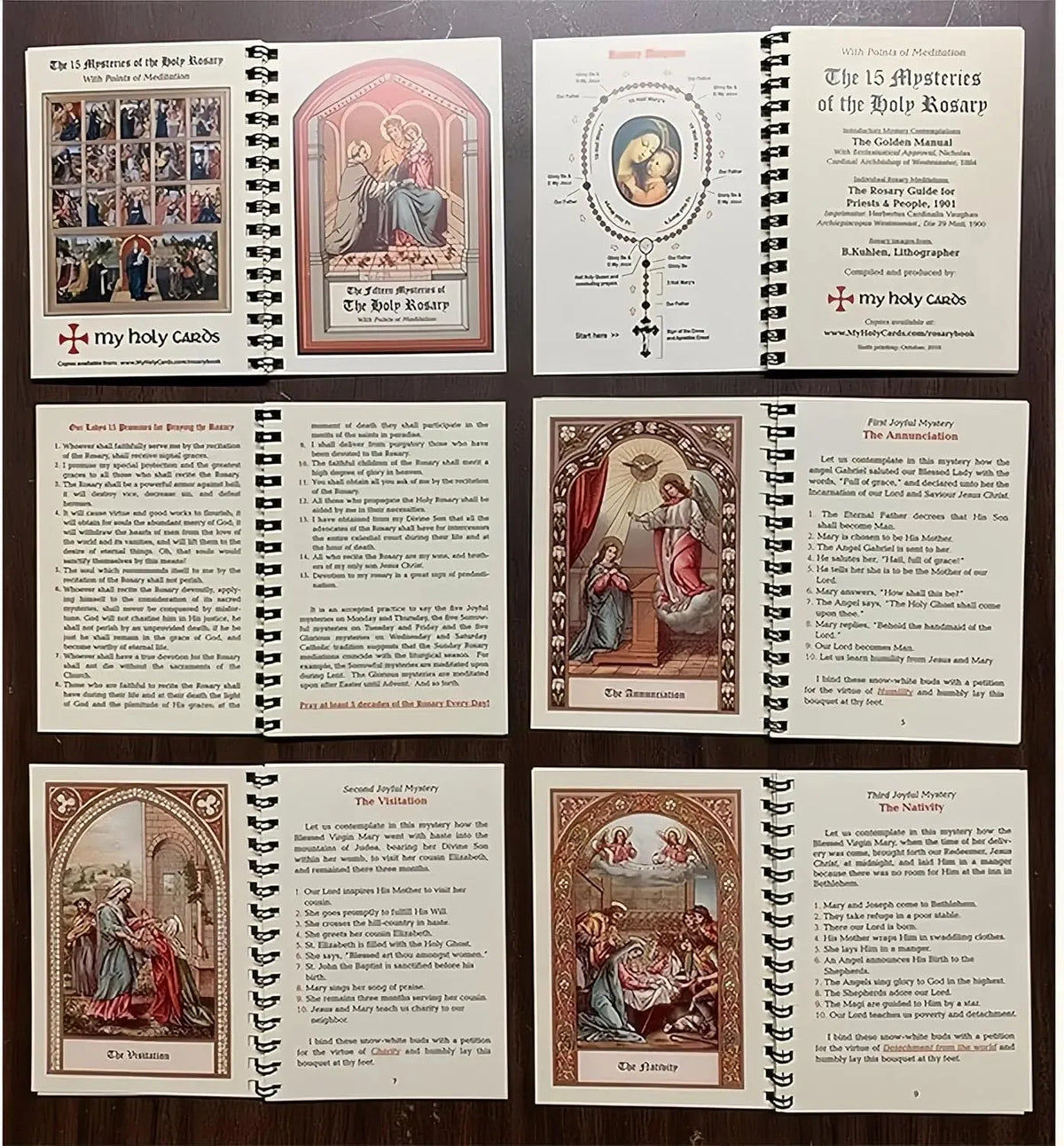 🔥HOT SALE🔥Pocket Size Rosary Meditation Book✝️The Rosary The Prayer That Saved My Life