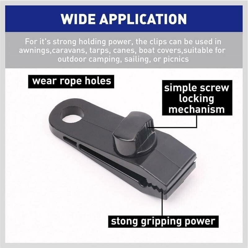 Fixed Clip For Outdoor Tent(10 PCS)