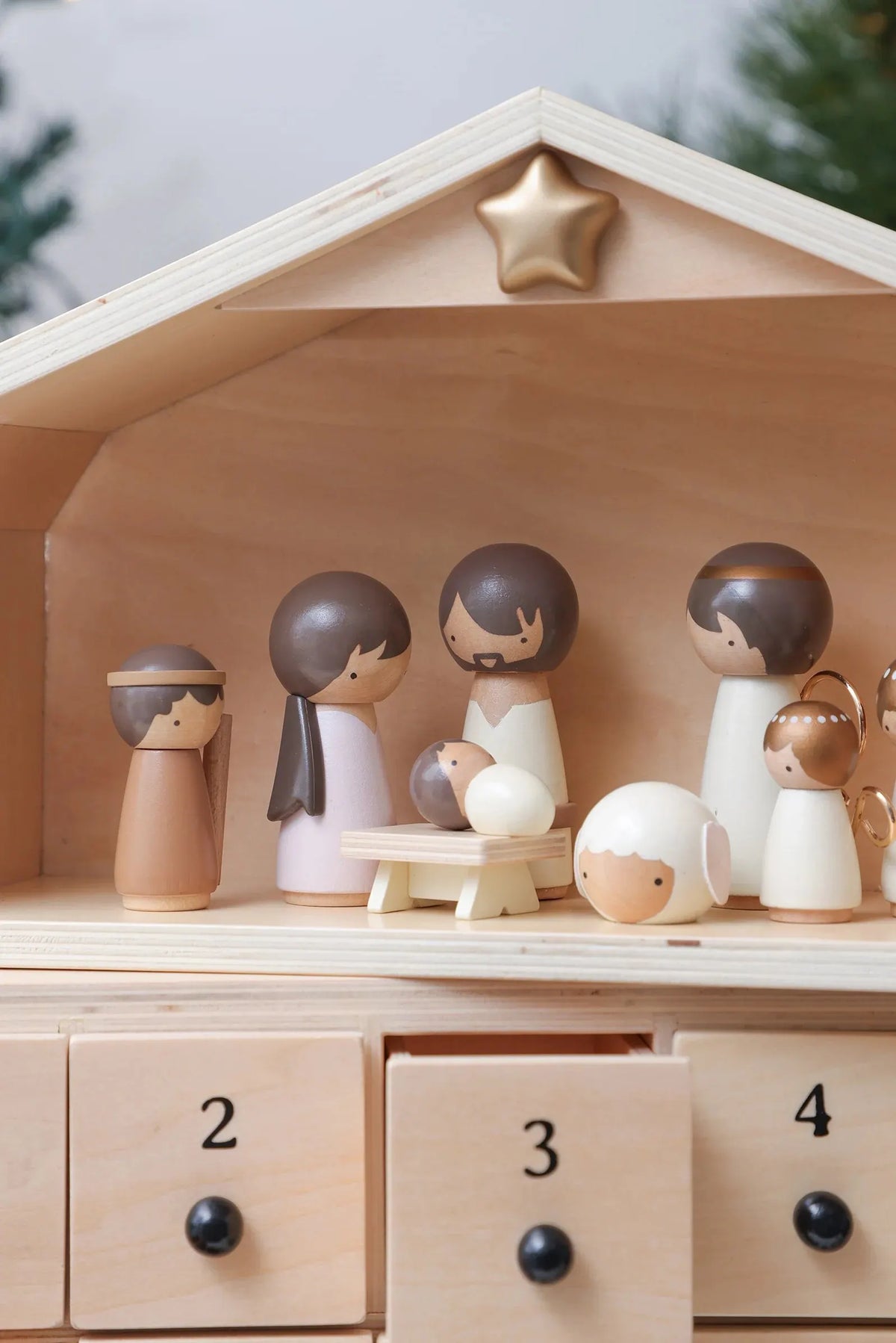 🎉🙏Jesus's Fans Get 49% OFF- ✝️ The Rescuer – Nativity Advent Set