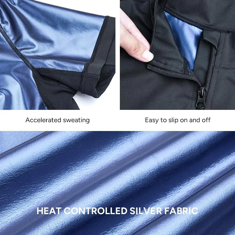 🔥Last 4 hours Sale: Save 49%- 🔥Fitness sauna suit
