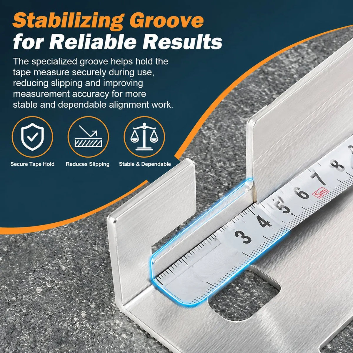 Toe Alignment Tool Plates Heavy Duty Upgrade Stainless Steel Wheel Alignment Tool Plate, with Hanging Holes for Easy Wall-Mounted Storage