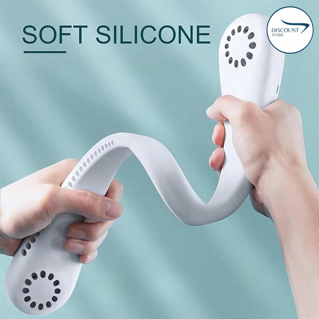 Portable Bladeless Hanging Neck Fan - (IMPORTED)