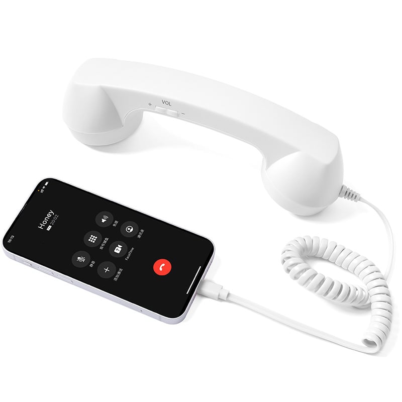 🎉 Retro telephone handset with Type-C interface 📞