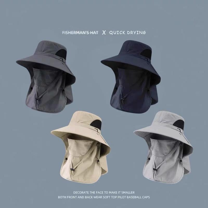 🎉🎁Buy 1 Get 1 Free - Spring/Summer Fisherman's Hat Detachable Outdoor Fishing Face Covering Neck Protection