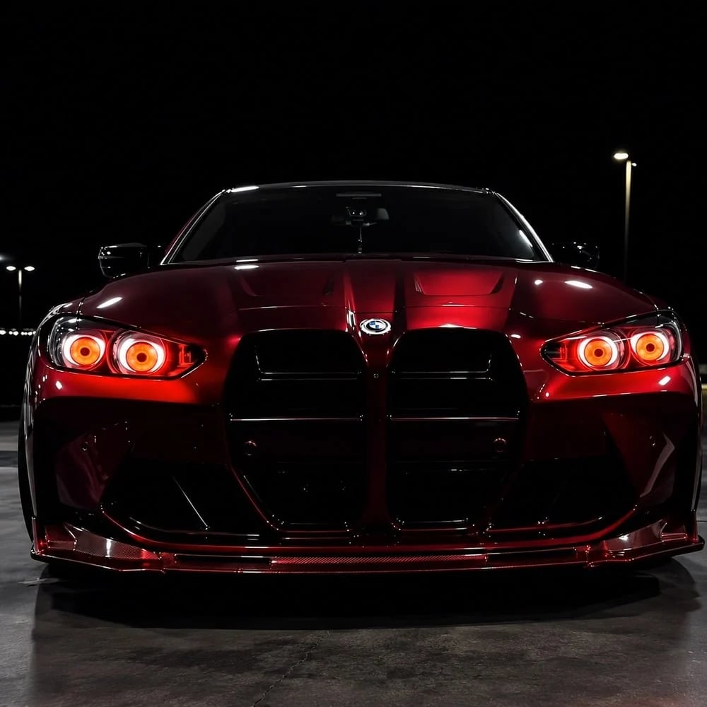 🎉 👁️ Demon Eye RGB Headlight Kit – Animated Iris Car Lighting Upgrade