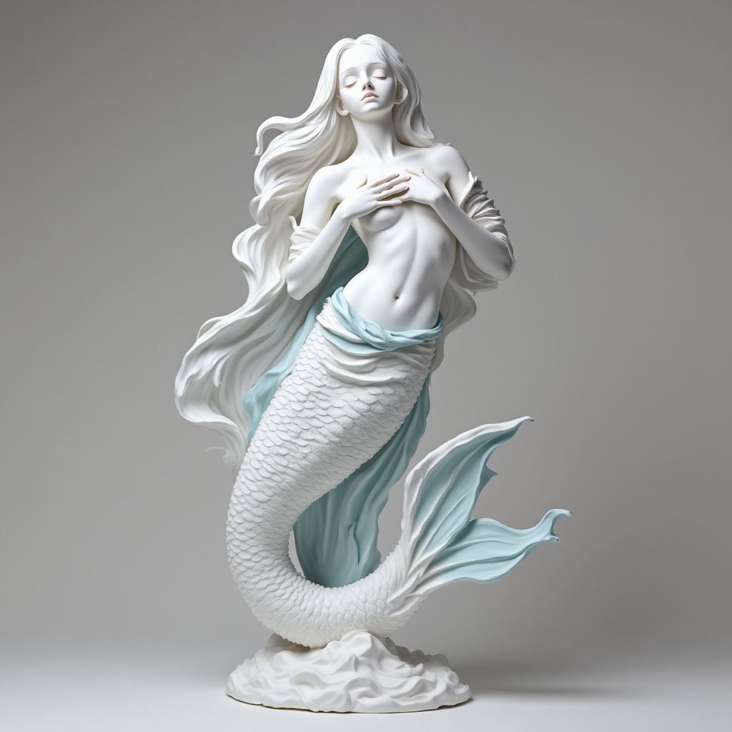 🌊🧜 Mermaid of the Vanishing Ocean
