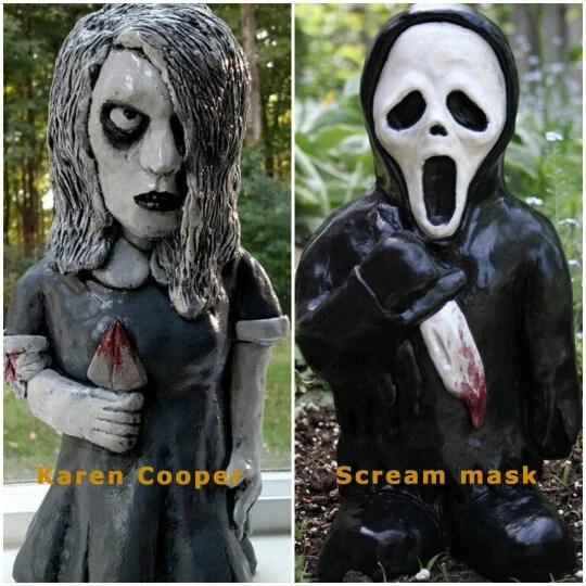 HORROR MOVIE GARDEN GNOMES KILLER