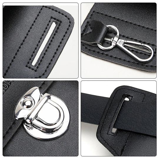 Lederen hoesje voor mobiele telefoon