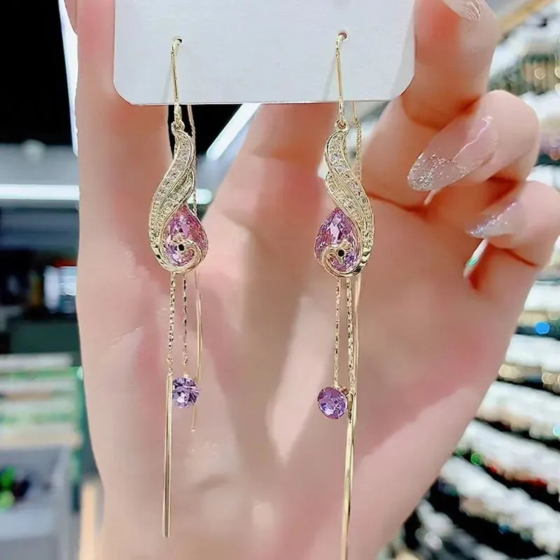 🔥 HOT SALE 🔥🔥Beautiful peacock earrings