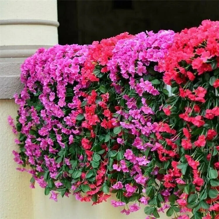 🎄🎁Last Day 70%OFF-🌺Vivid Artificial Hanging Orchid Bunch🌷