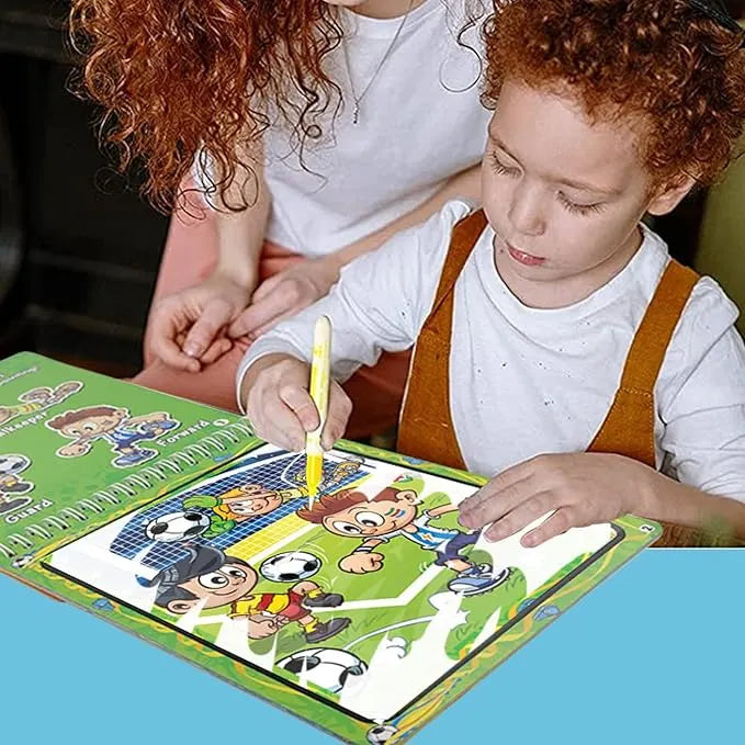 🔥Last 4 hours Sale: Save 50%- Reusable Magic Water Doodle Book