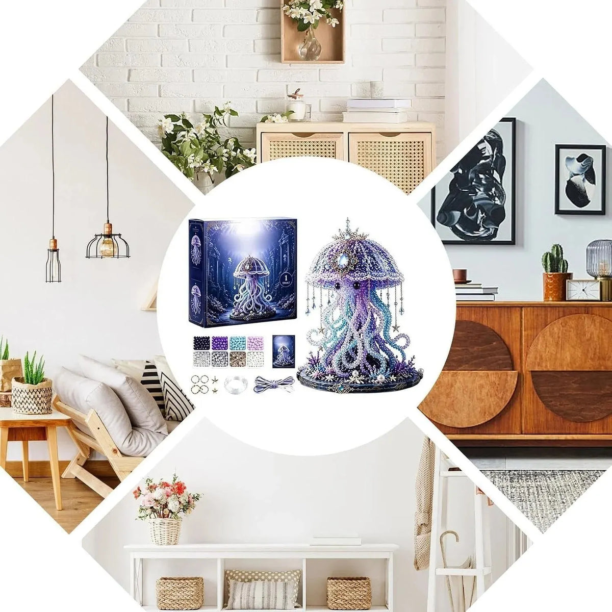 🔥HOT SALE🔥DIY Beaded Jellyfish (Marine Life)🪼