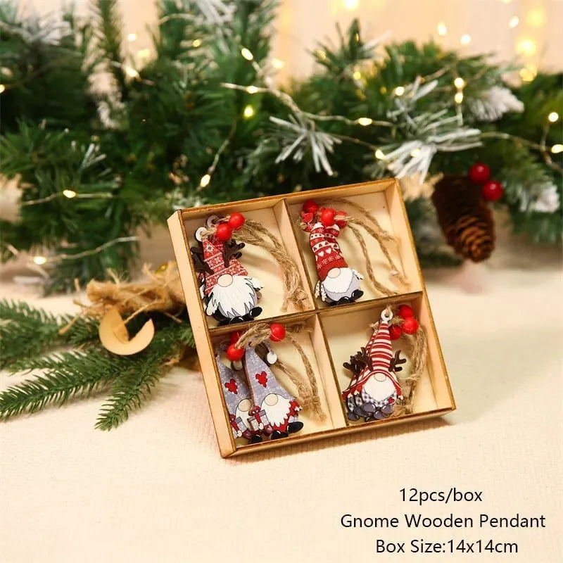 🔥BFCM Hot Sale - Gnome Ornament Set(12 PCS)