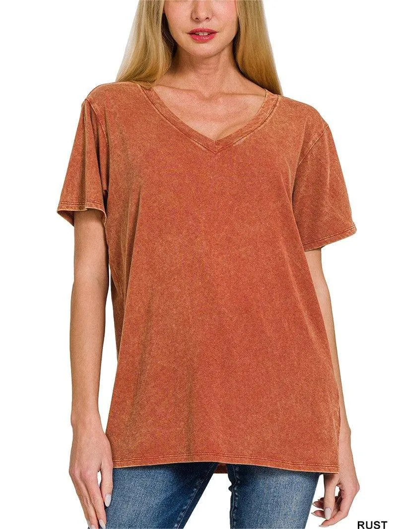 SUMMER ACID WASH EVERYDAY TEE