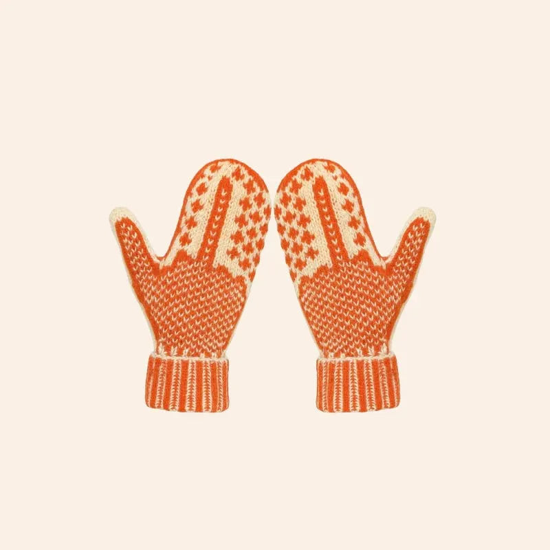 🎅The "Naughty List" Mittens | Cozy Knit with a Hidden Attitude 🖕✨