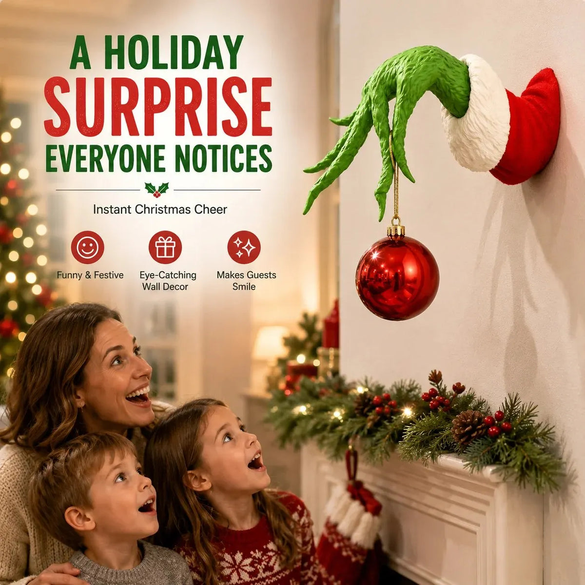 🎉🎄Christmas Ornament Hanger, Home & Festive Party Supplies🎁