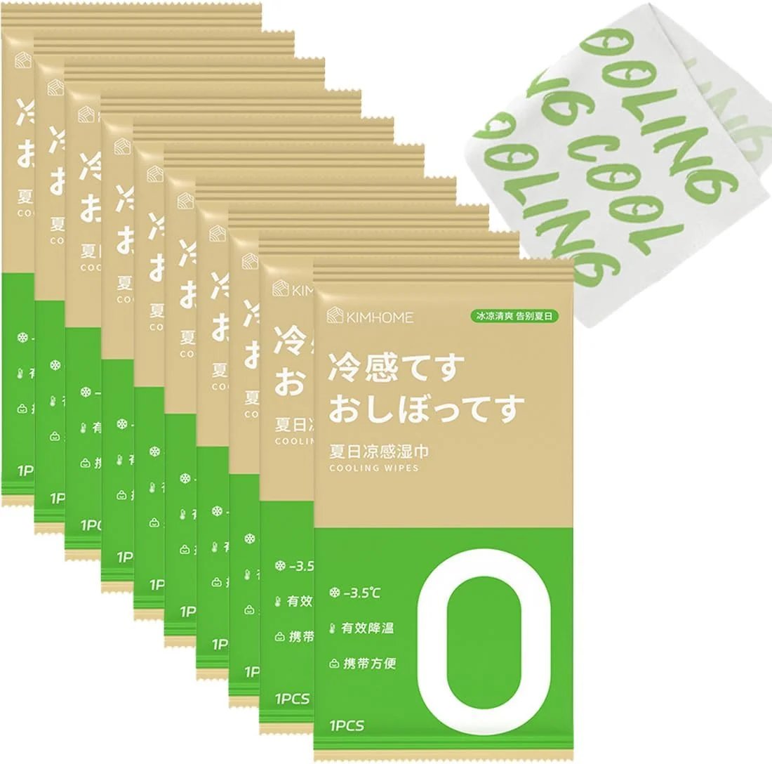 🔥 HOT SALE 🔥10-Pack Instant Cooling Towels – Individually Wrapped