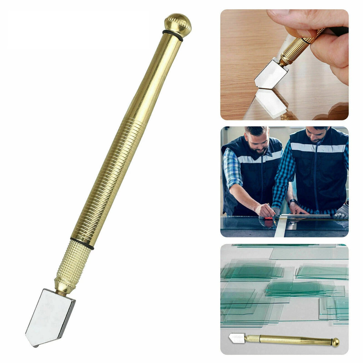 🔥HOT SALE🔥Premium Carbide Glass Cutter | Clean & Precise Glass Cutting Tool