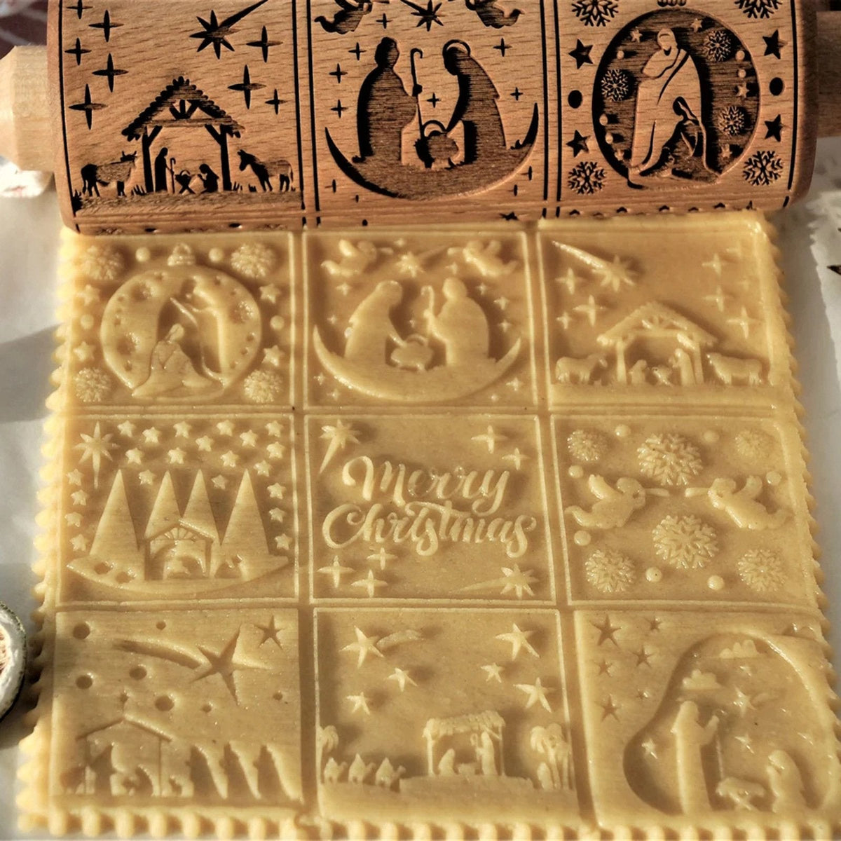 Printed rolling pin