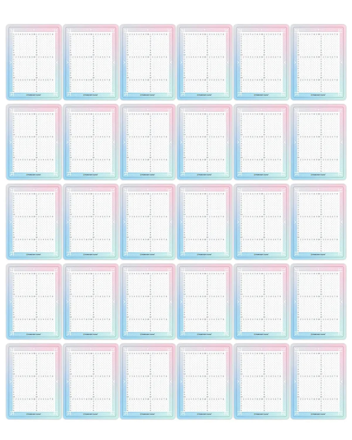 Turn Leftover Drills Into Art | Freestyle Mini Diamond Art Cards, 30PCS Cute Pixel DIY Craft Cards for Diamond Painting Lovers