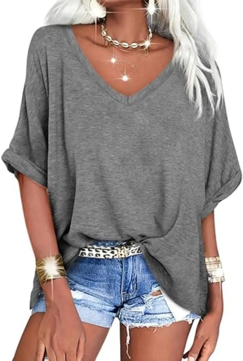 Women Oversized Summer Breathable T-Shirt