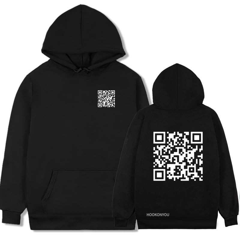 Funny FU QR Code Hoodie(Buy 2 Get Free Shipping)