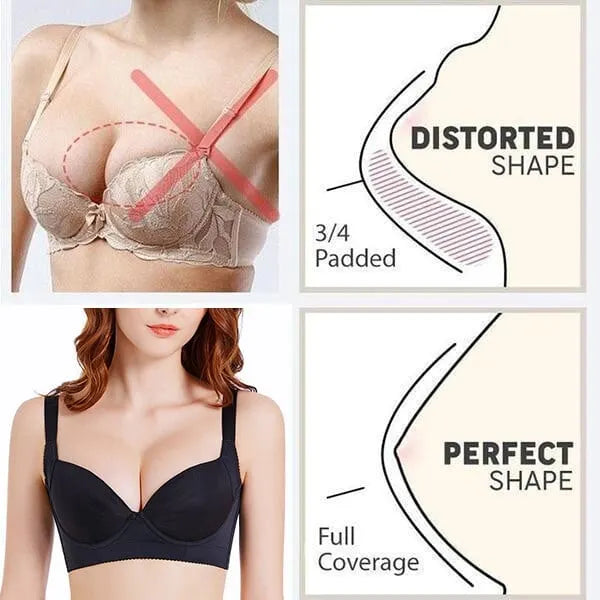 ⏰NEW YEAR SALE 50% - Comfortable Back Smoothing Deep Cup Bra