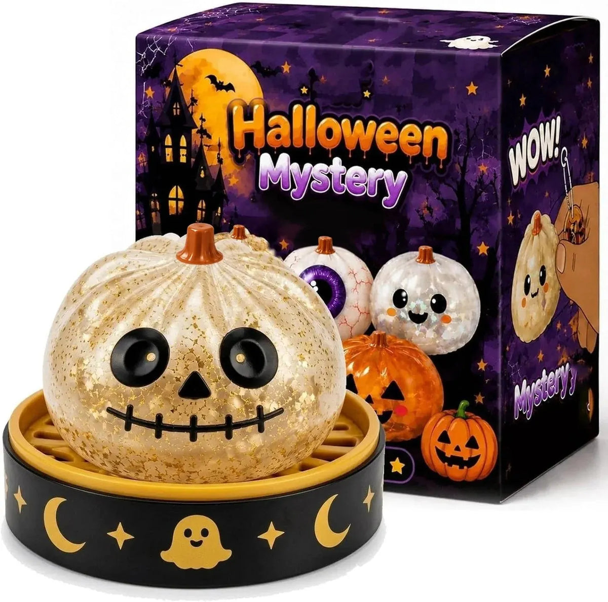 🔥HOT SALE🔥🎃🎃🎃👻49% OFF – Adorable Halloween Ghost Squishies You Can't Put Down! 🖐️