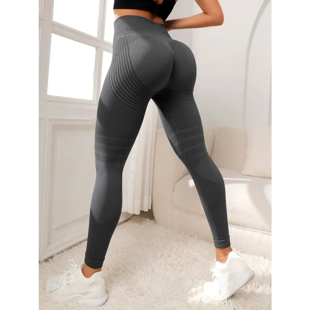 Women's High-Waisted Stretchy Butt-Lifting Yoga Leggings