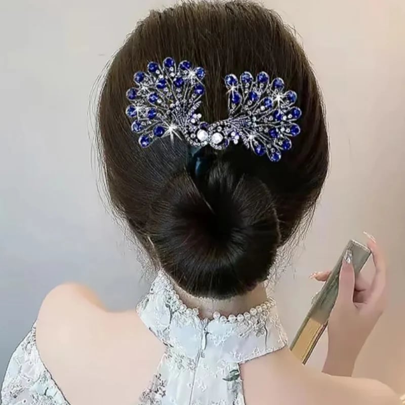 🔥HOT SALE🔥💥🦚Fashion Vintage Peacock Hair Accessories💕