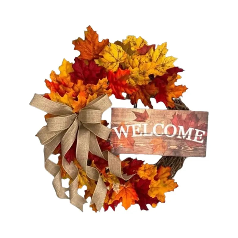 🔥Last Day 70% OFF🍁Handmade Farmhouse Fall Wreath For Front Door