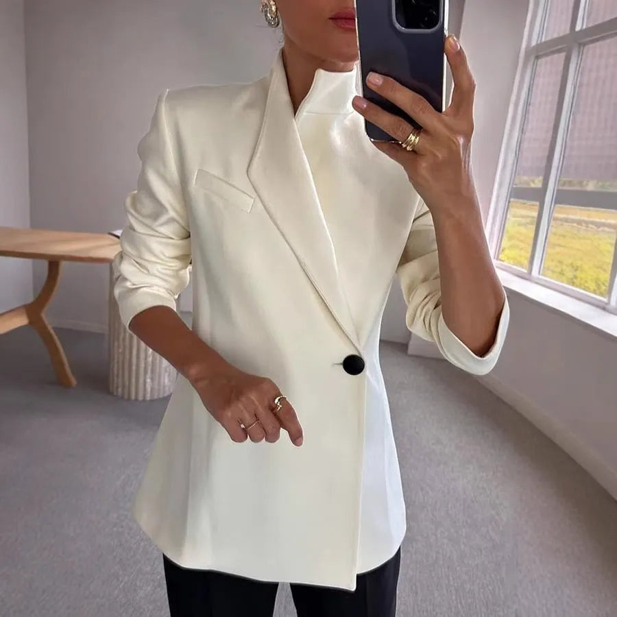 Satin Chic Blazer Magic | Almost Gone⚡