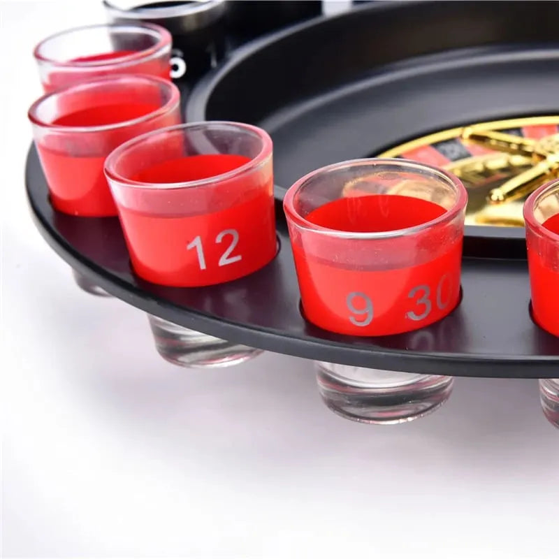 🔥Last Day 49% OFF - 🍹Drinking Roulette Shot Glass Game Set