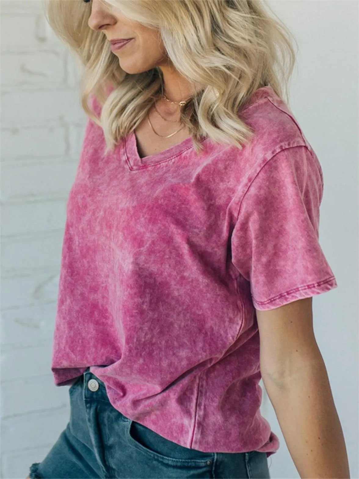 SUMMER ACID WASH EVERYDAY TEE